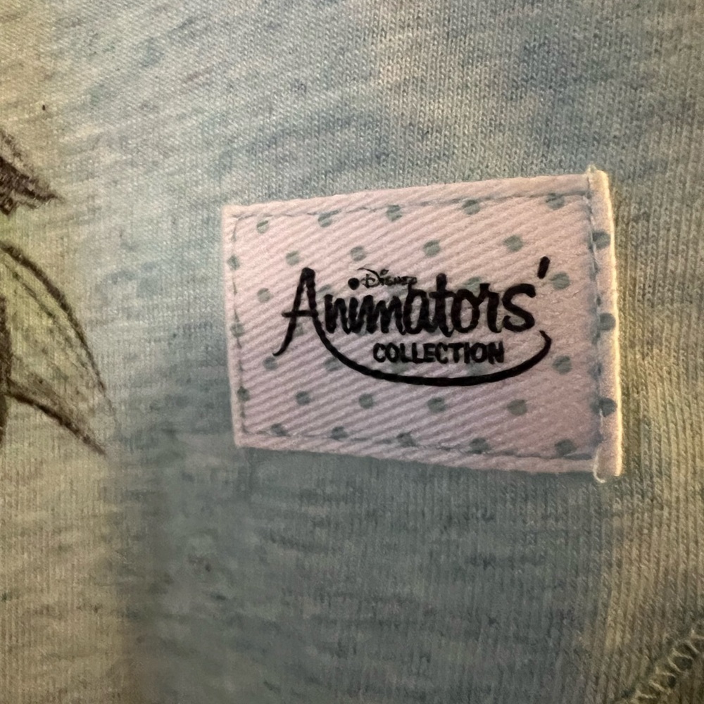 Disney Store Alice In Wonderland Shirt Top Blue Animators Collection Medium - Picture 4 of 10